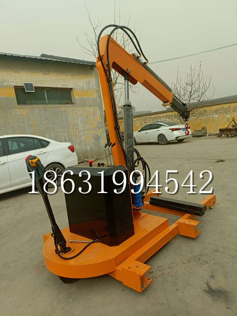 琉球乡自卸车厢随车吊 自制轮式四不像起重机 四驱平板吊 5吨 贵盛